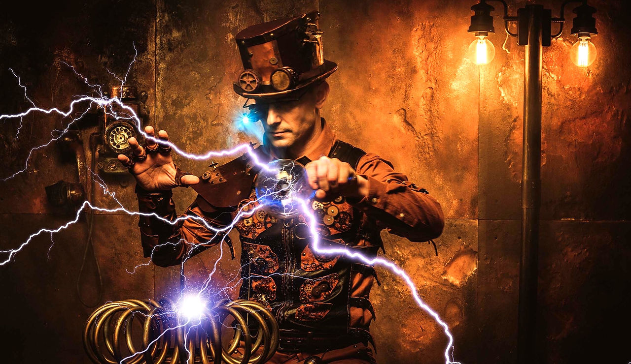 Originalkulisse von Steampunk Adventure